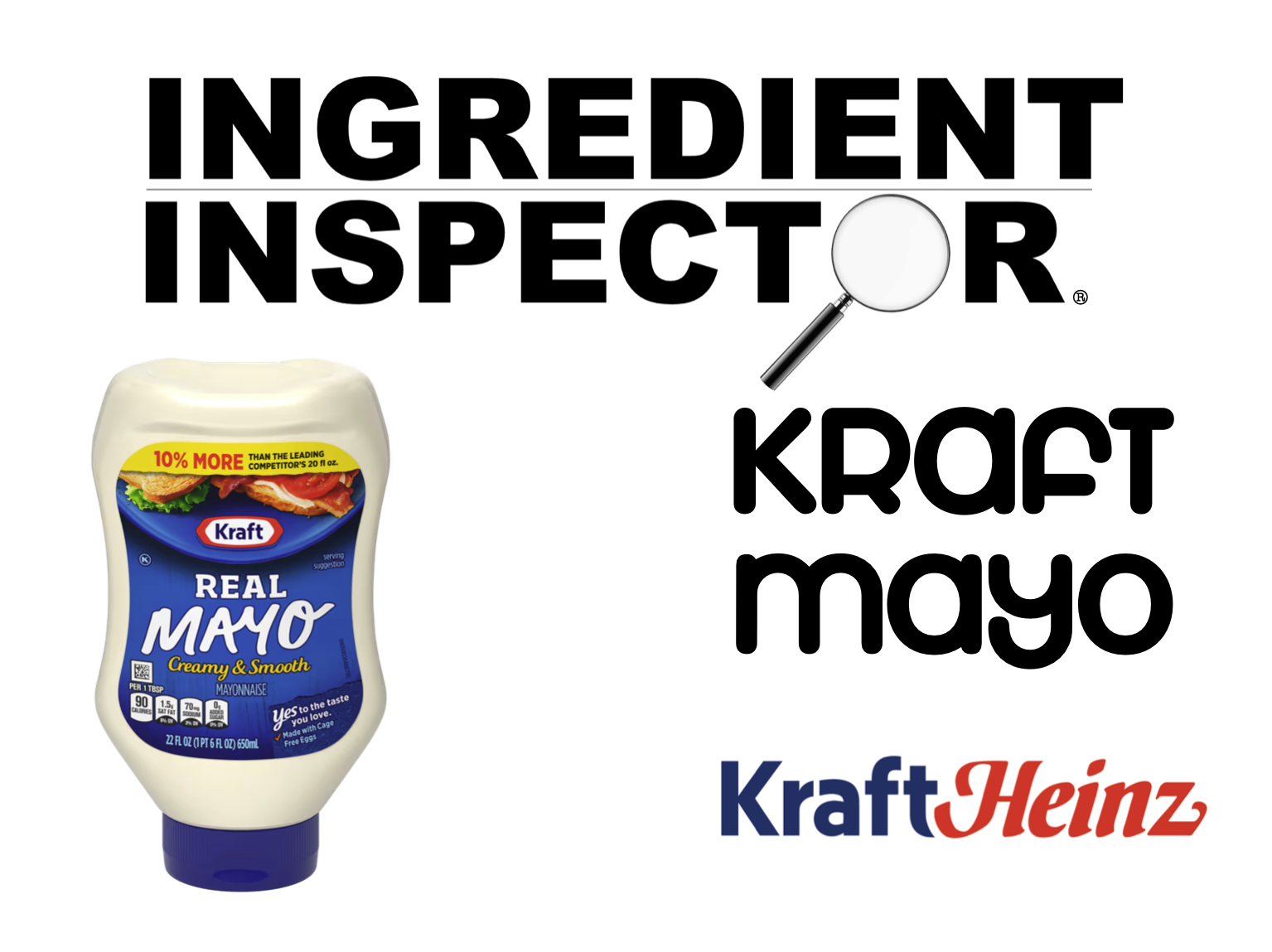 WHAT'S IN KRAFT MAYO?