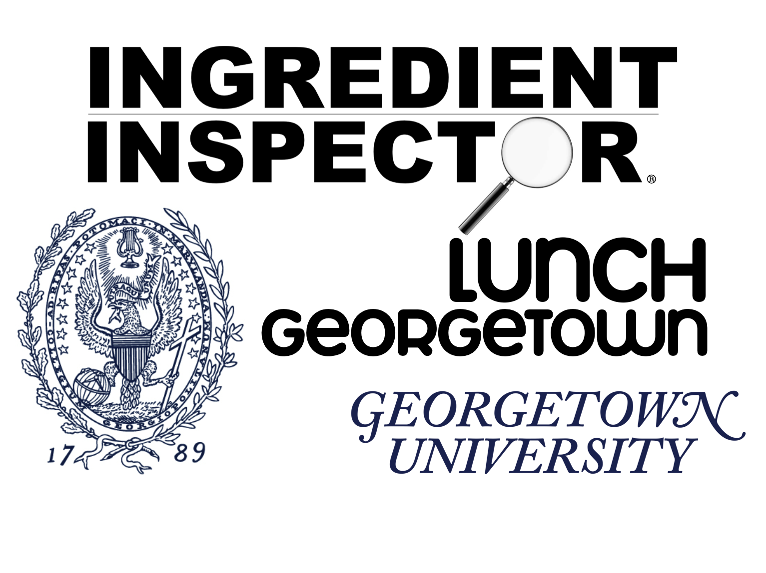 WHAT'S FOR LUNCH AT GEORGETOWN?