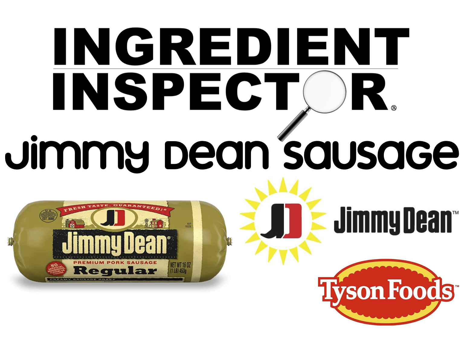 WHAT'S IN JIMMY DEAN SAUSAGE?