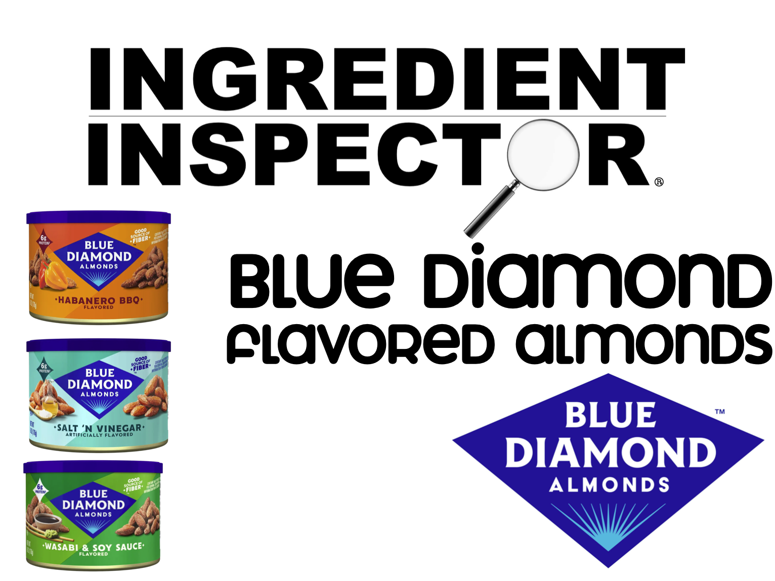 WHAT'S IN BLUE DIAMOND BOLD FLAVORED ALMONDS