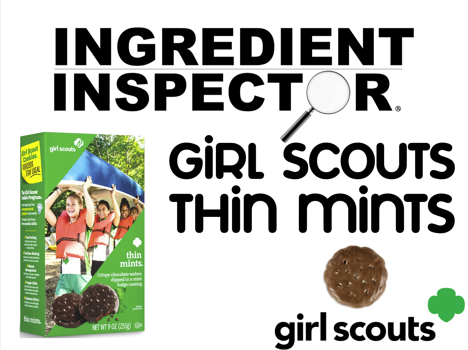 WHAT'S IN GIRL SCOUTS THIN MINTS COOKIES?