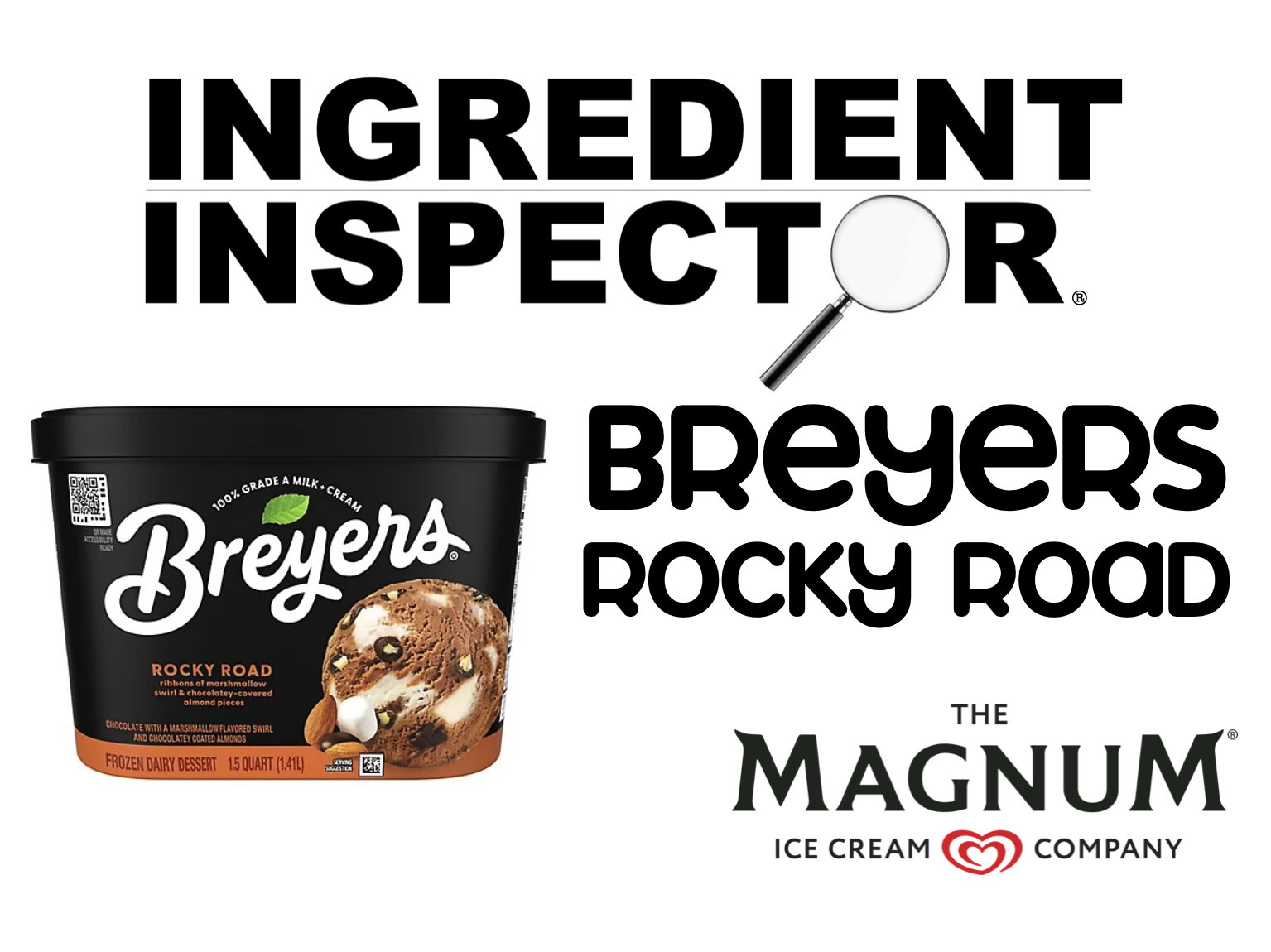 WHAT'S IN BREYERS ROCKY ROAD?