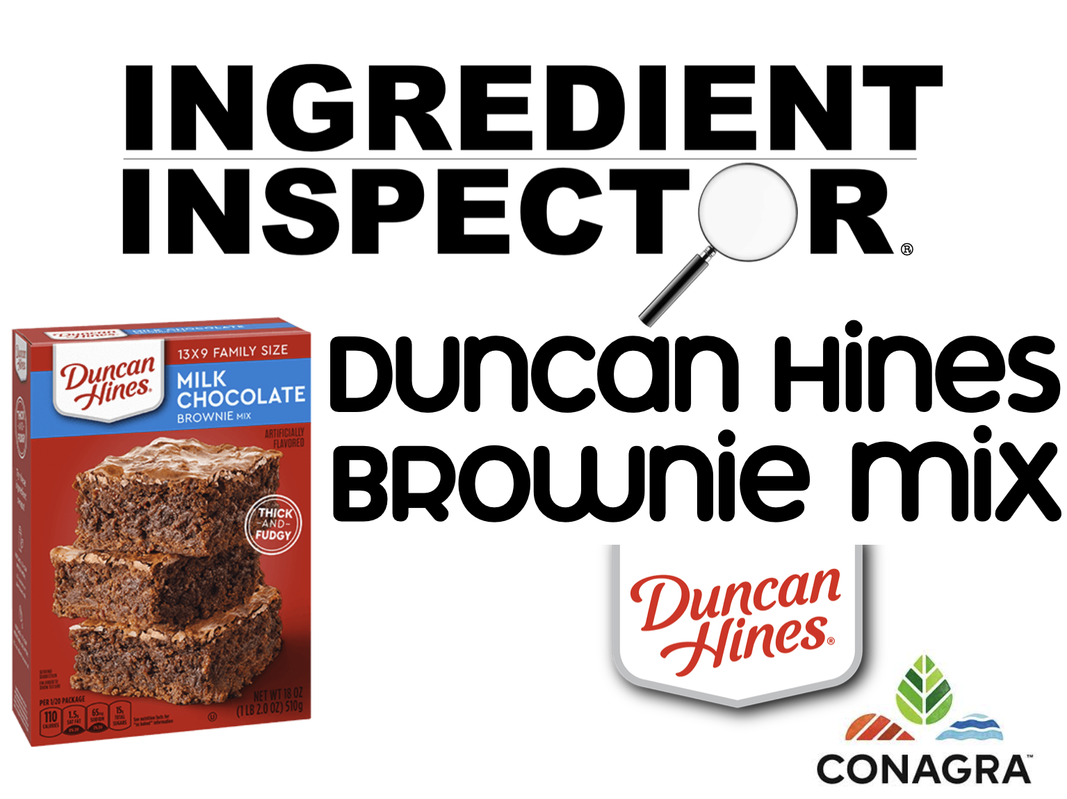 WHAT'S IN DUNCAN HINES BROWNIE MIX?