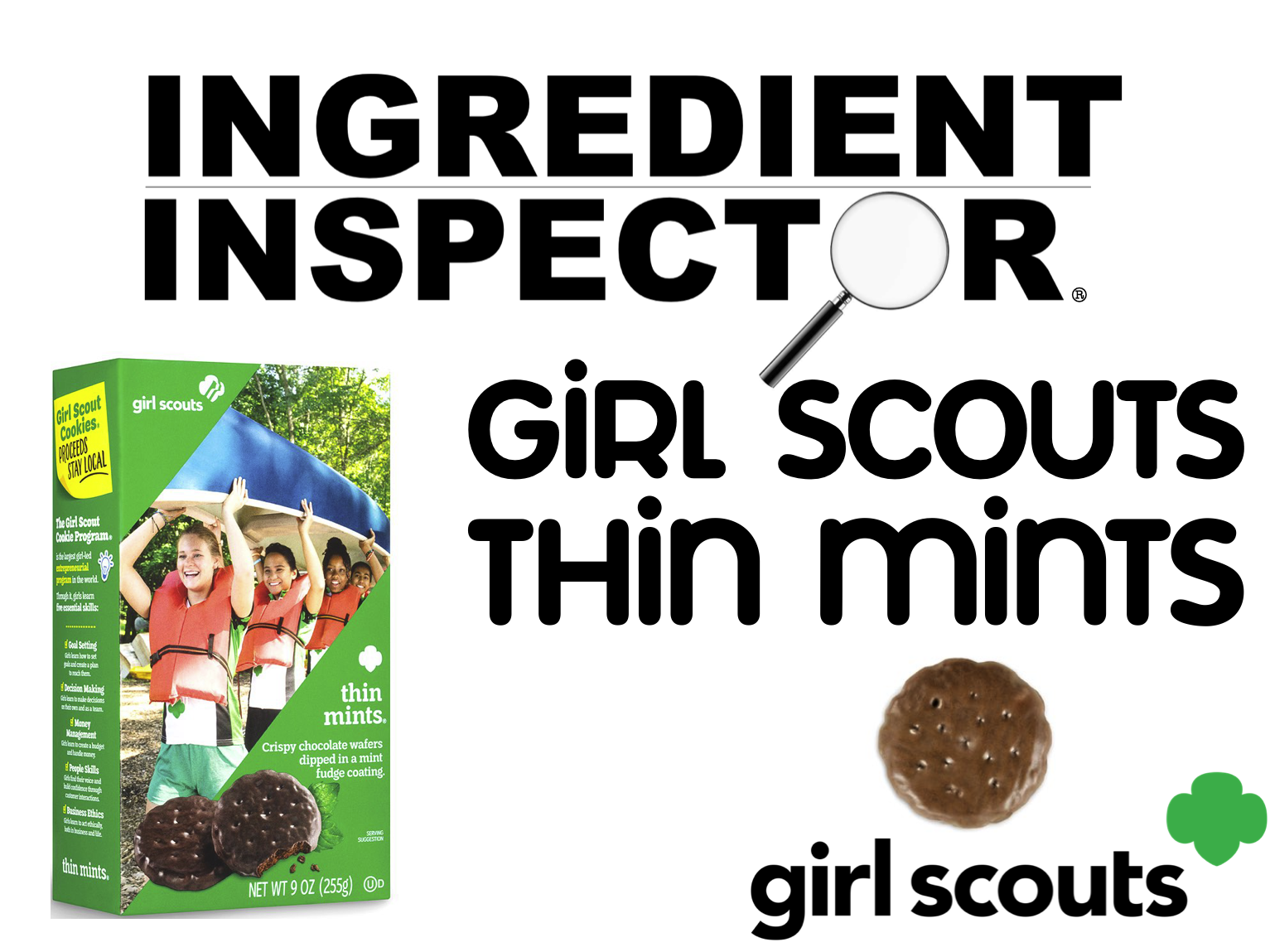 WHAT'S IN GIRL SCOUTS THIN MINTS COOKIES?