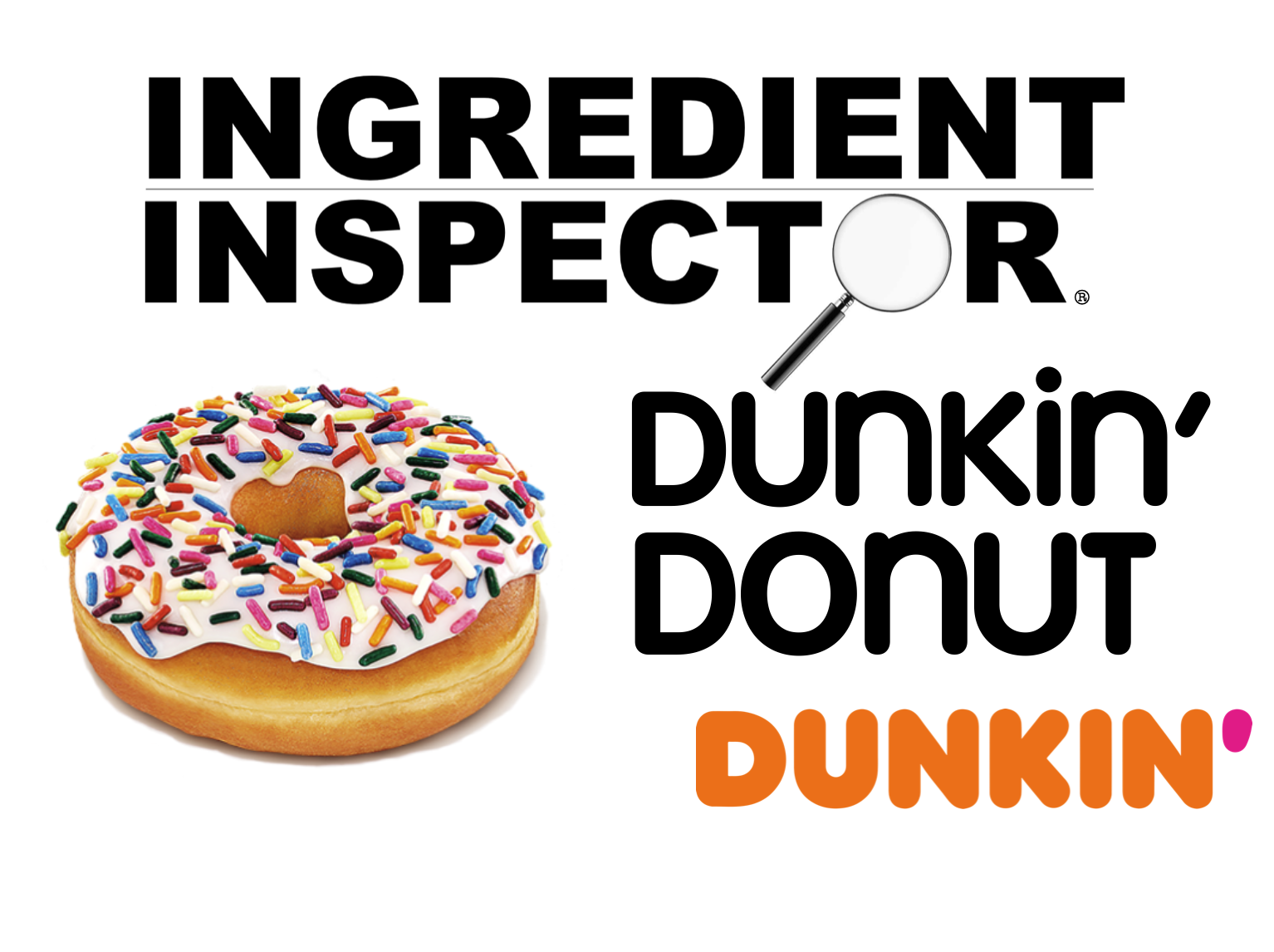 WHAT'S IN A DUNKIN' DONUT?