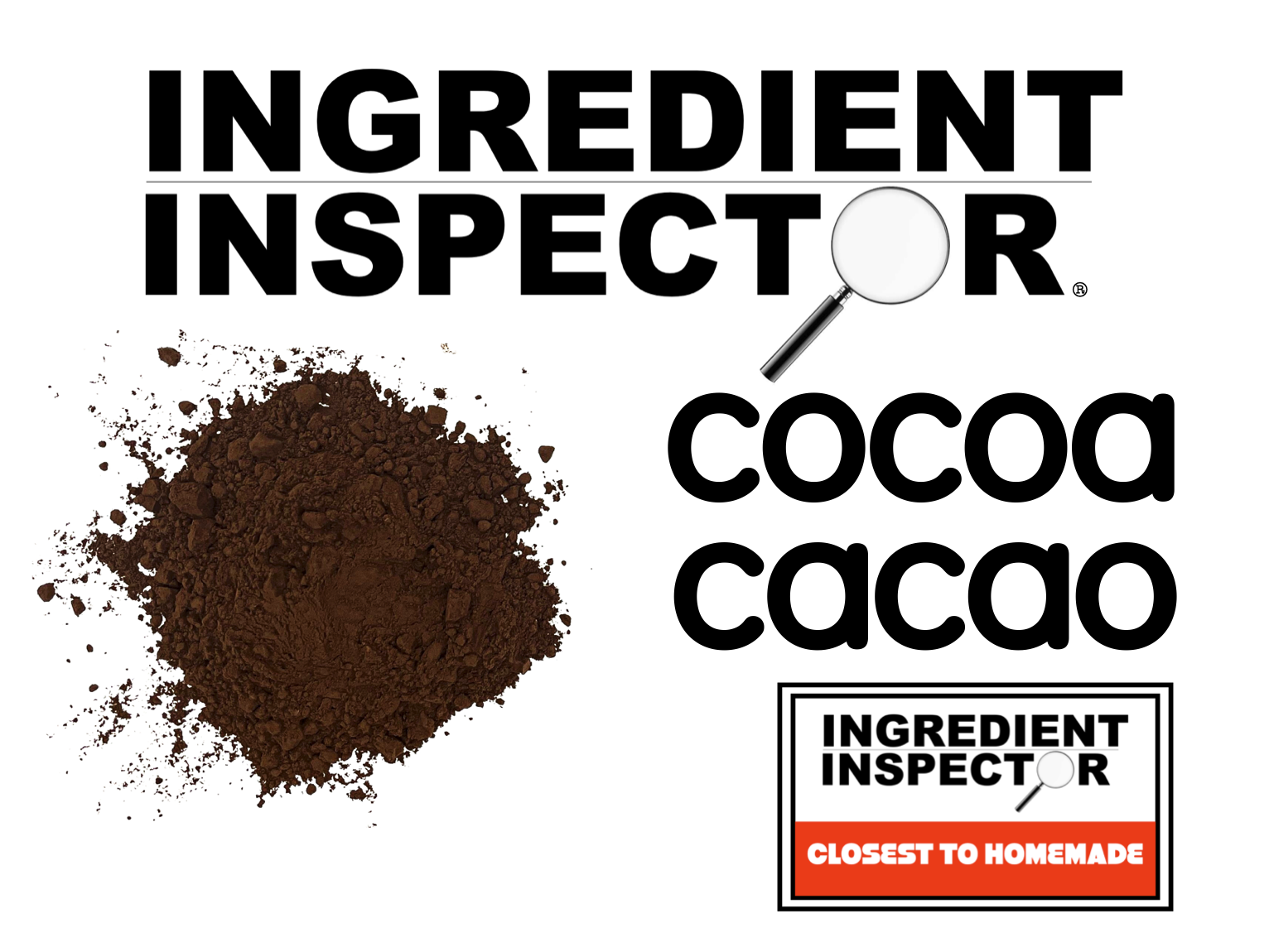 WHICH COCOA and CACAO POWDERS ARE CLOSEST TO HOMEMADE