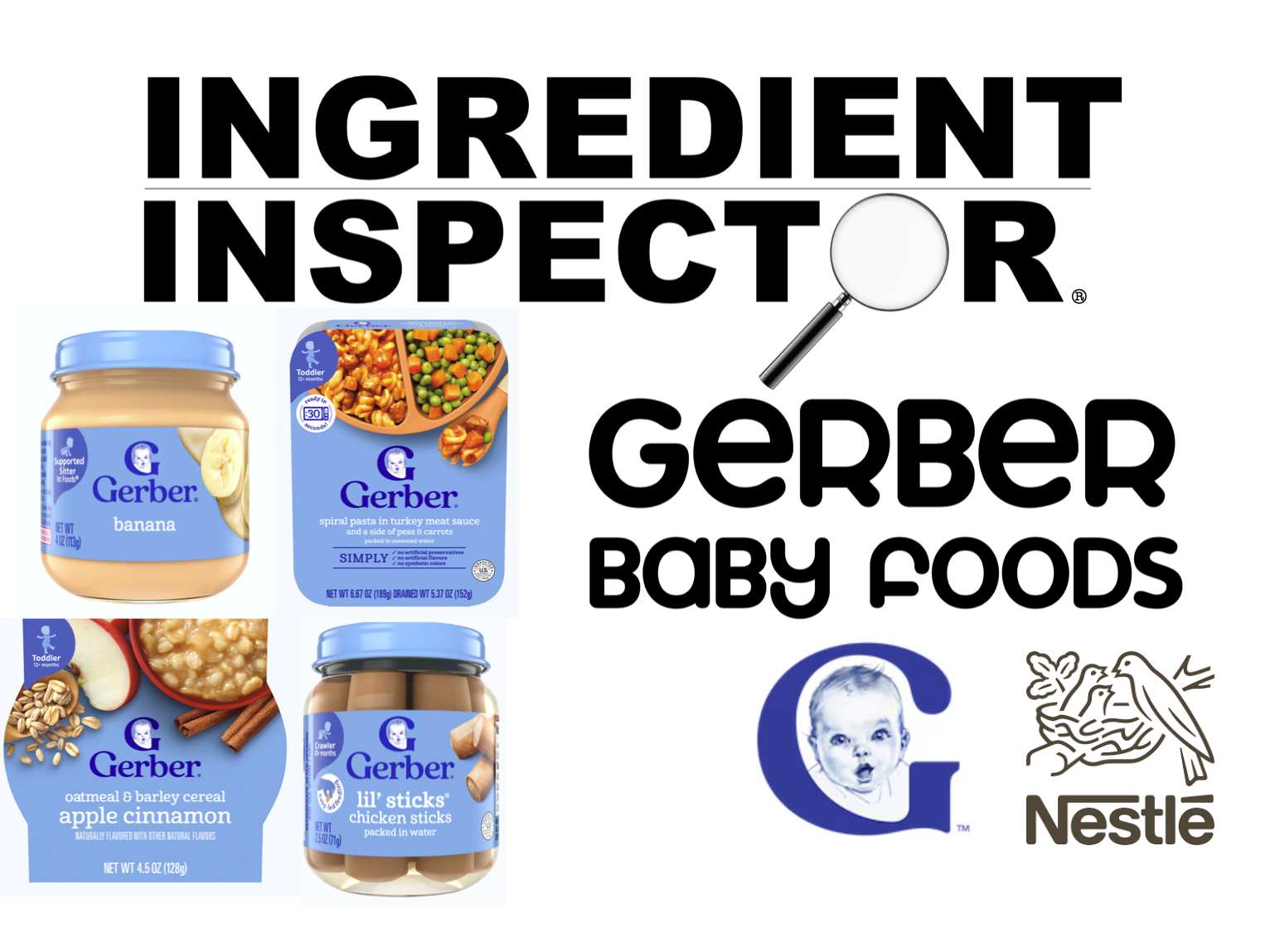 WHAT'S IN GERBER BABY FOOD?