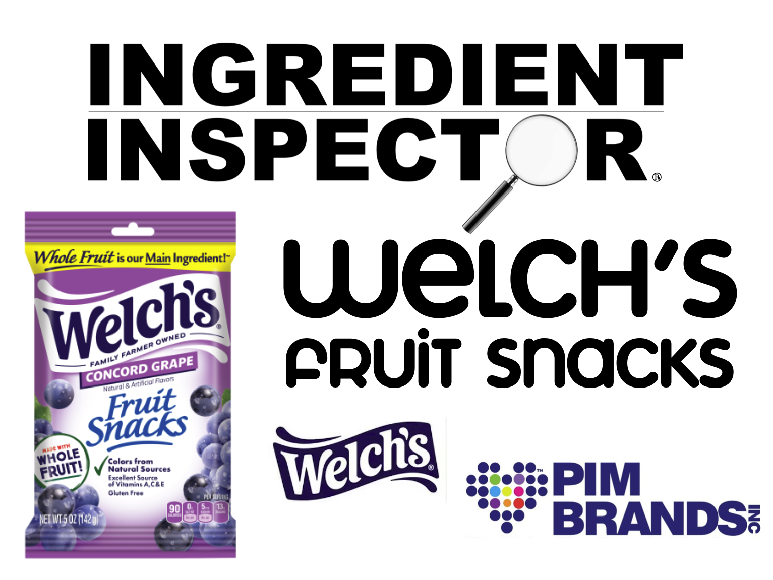 WHAT'S IN WELCH'S FRUIT SNACKS?