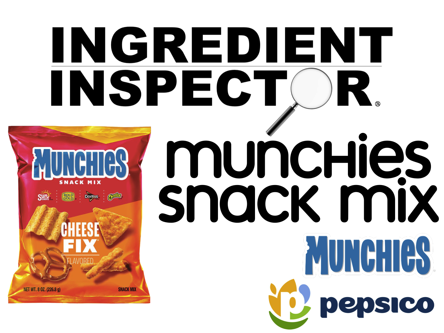 WHAT'S IN MUNCHIES SNACK MIX?