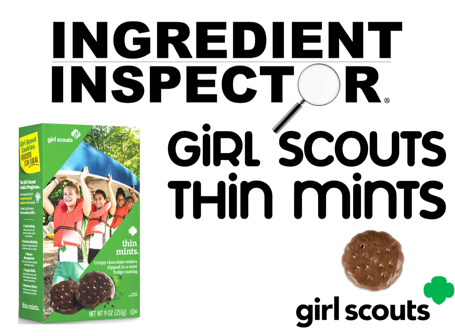 WHAT'S IN GIRL SCOUTS THIN MINTS COOKIES?