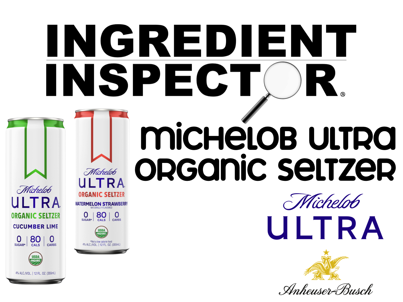 WHAT'S IN MICHELOB ULTRA ORGANIC SELTZER?