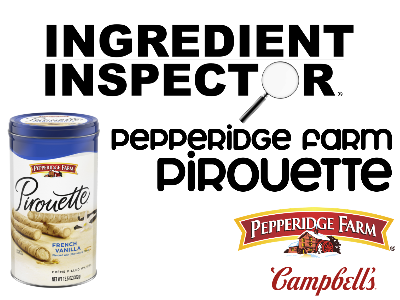 WHAT'S IN PEPPERIDGE FARM PIROUETTE WAFERS?