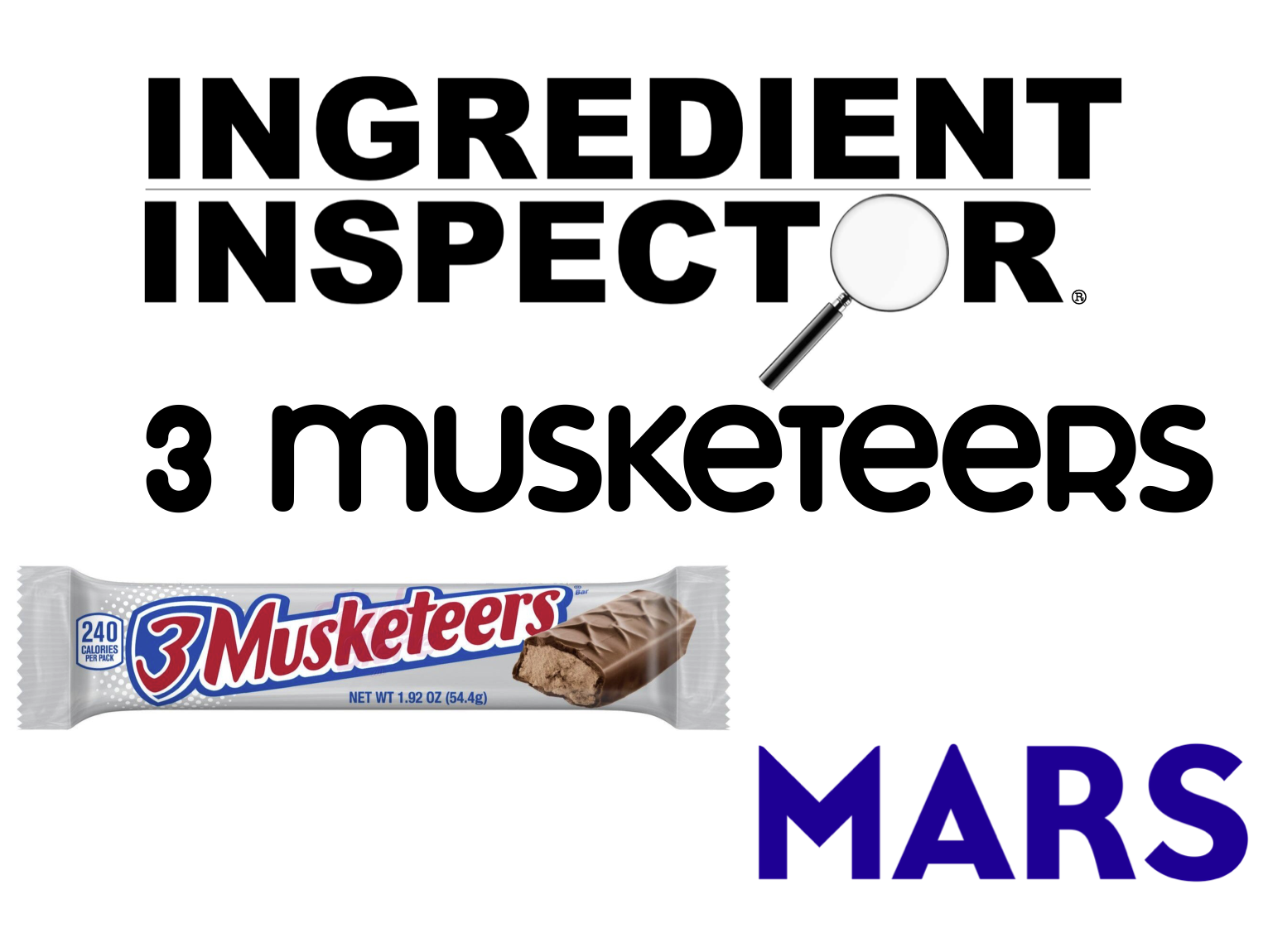 WHAT'S IN 3 MUSKETEERS?