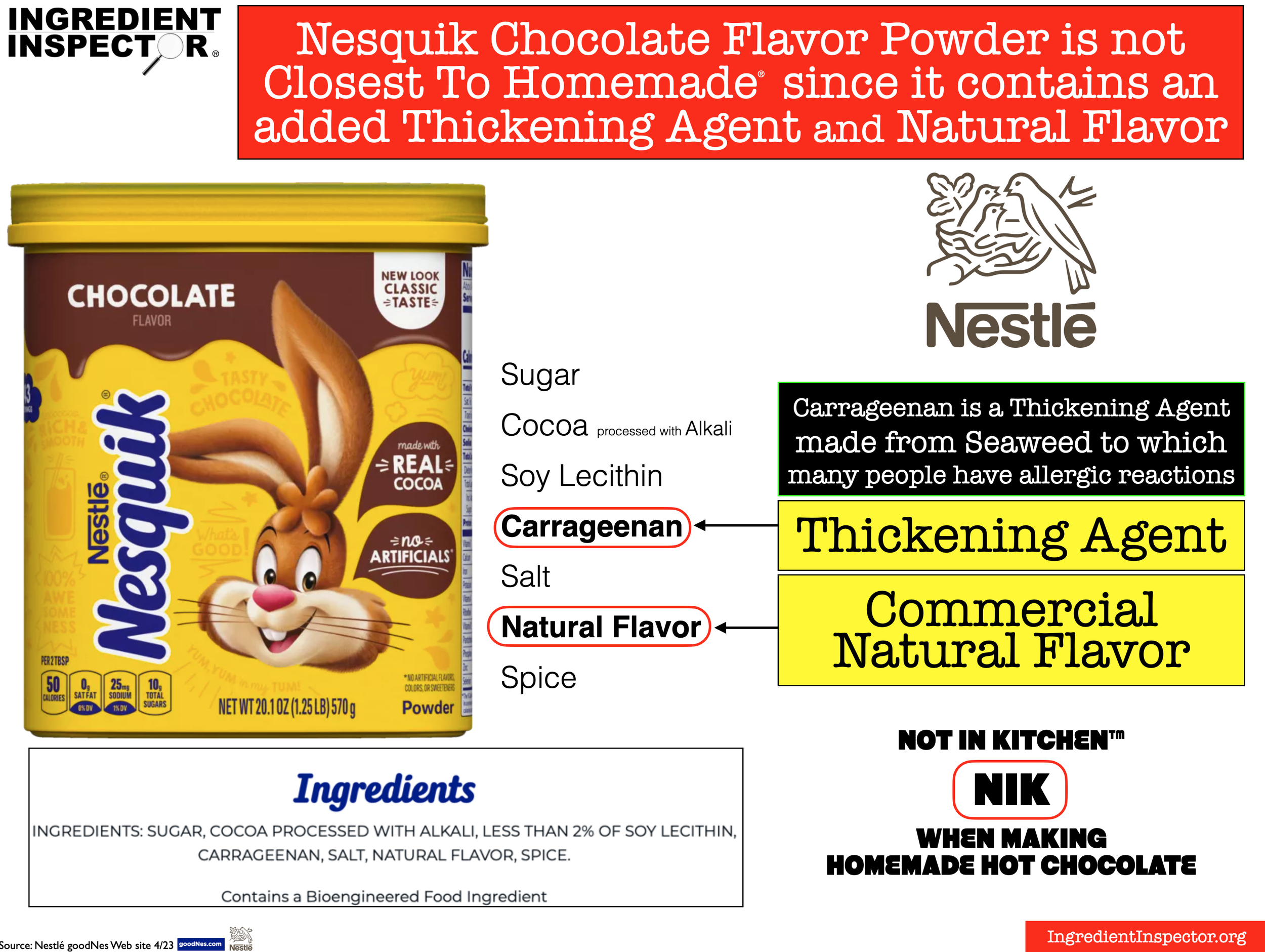 WHICH HOT CHOCOLATE MIXES ARE CLOSEST TO HOMEMADE? — Ingredient Inspector
