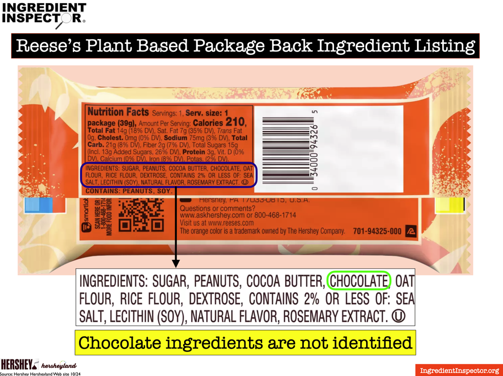 WHAT S IN REESE S PLANT BASED Ingredient Inspector what-s-in-reese-s-plant-based-ingredient-inspector