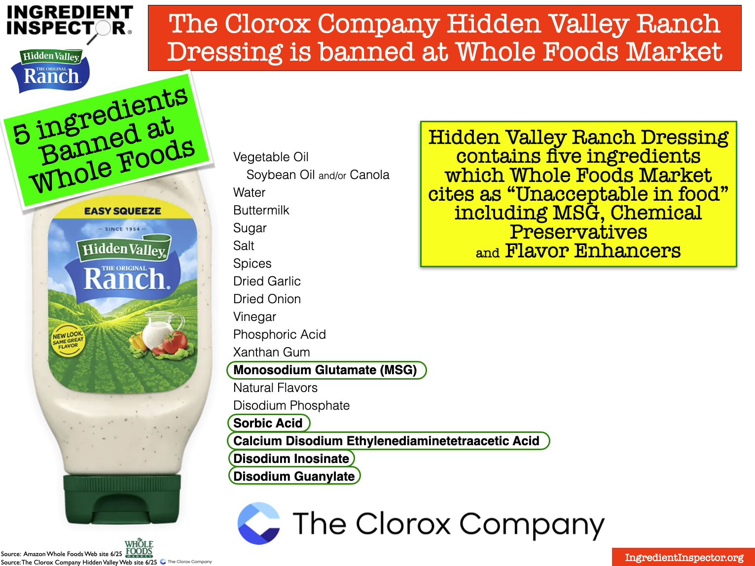 WHAT'S IN HIDDEN VALLEY RANCH DRESSING? — Ingredient Inspector