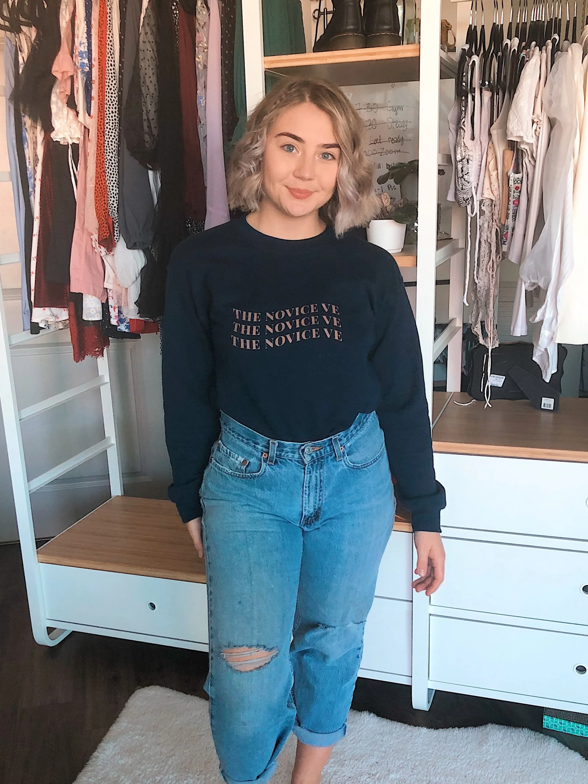 The Novice Ve Wavy Crewneck