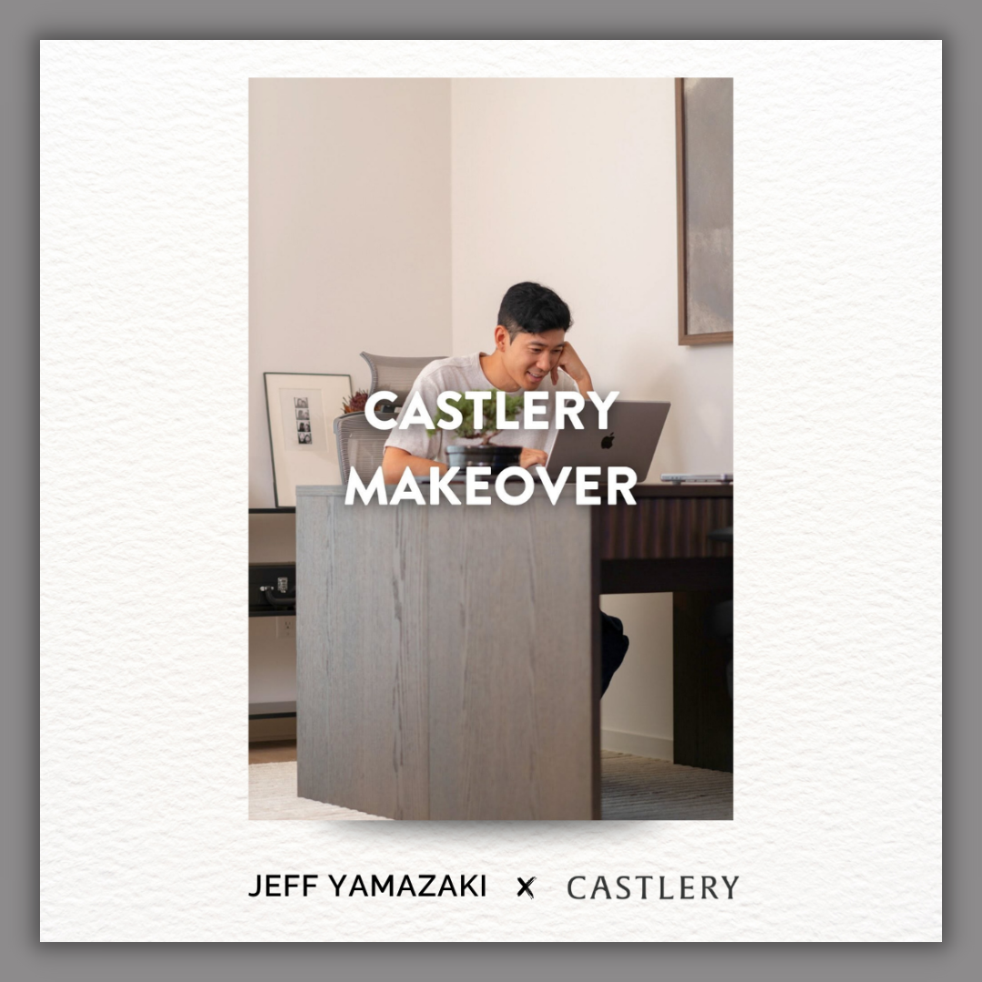 Jeff Yamazaki Transforms His Office Space with Castlery