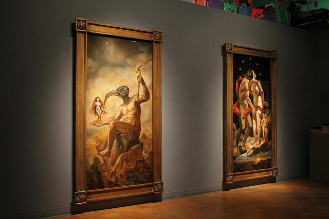 The LA Beat - Christpher Ulrich : The Reckoning at La Luz De Jesus Gallery