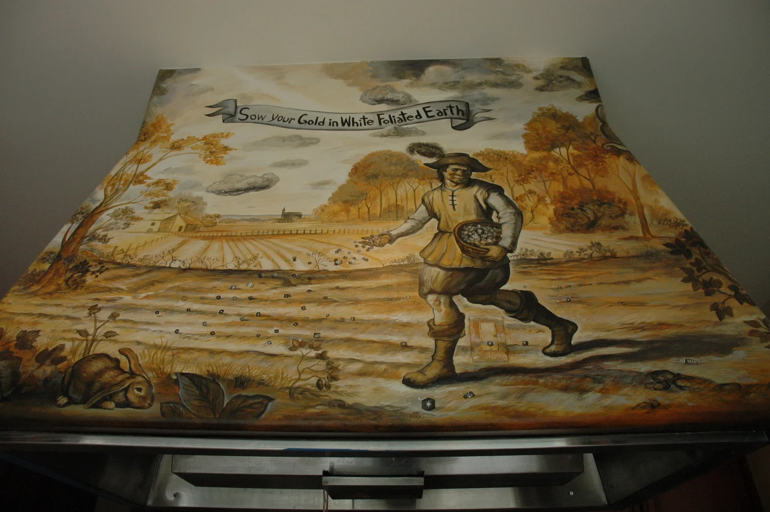 Private Commission Alchemical Kitchen Mural.3.JPG