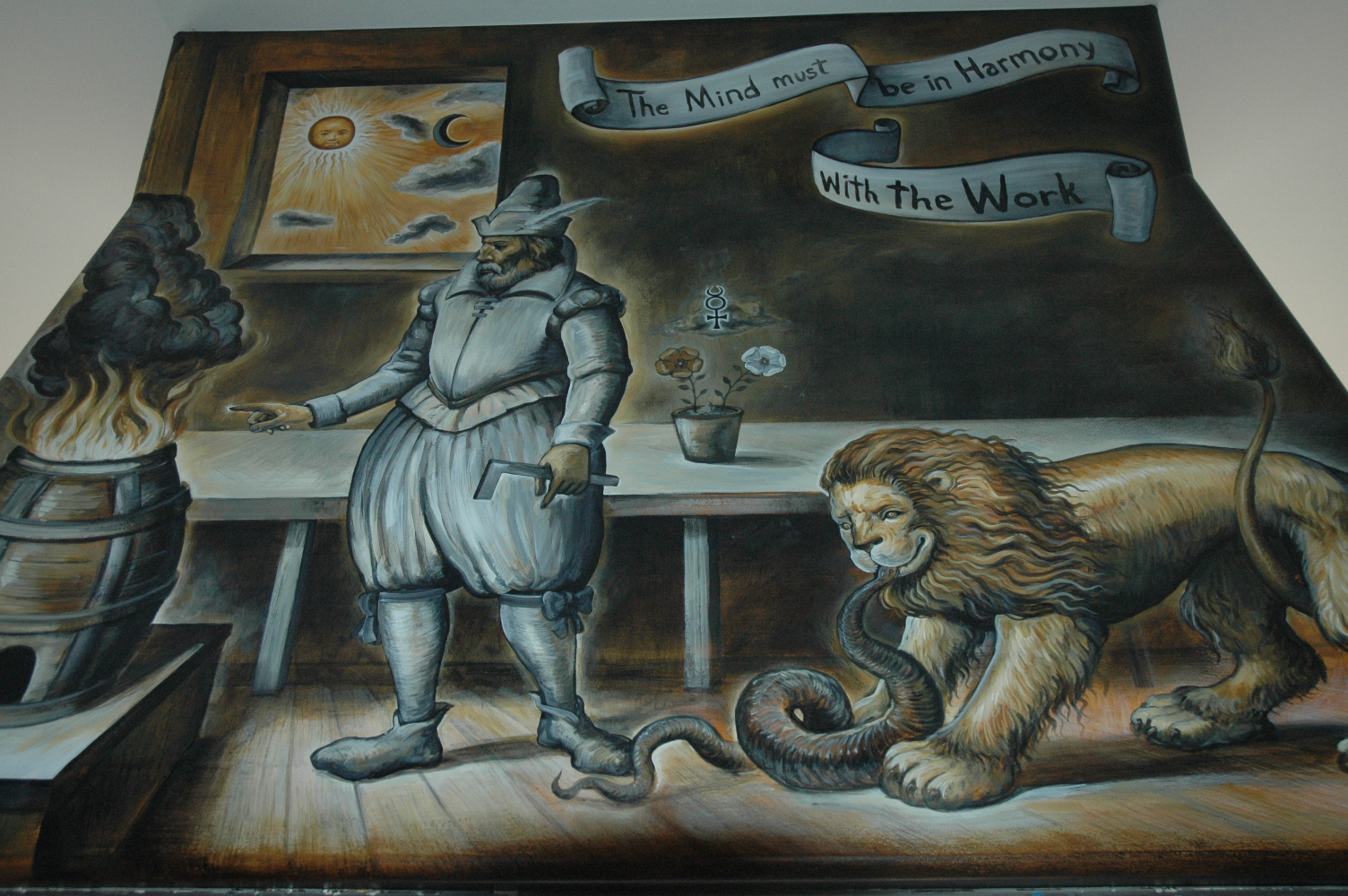 Private Commission Alchemical Kitchen Mural.5.JPG