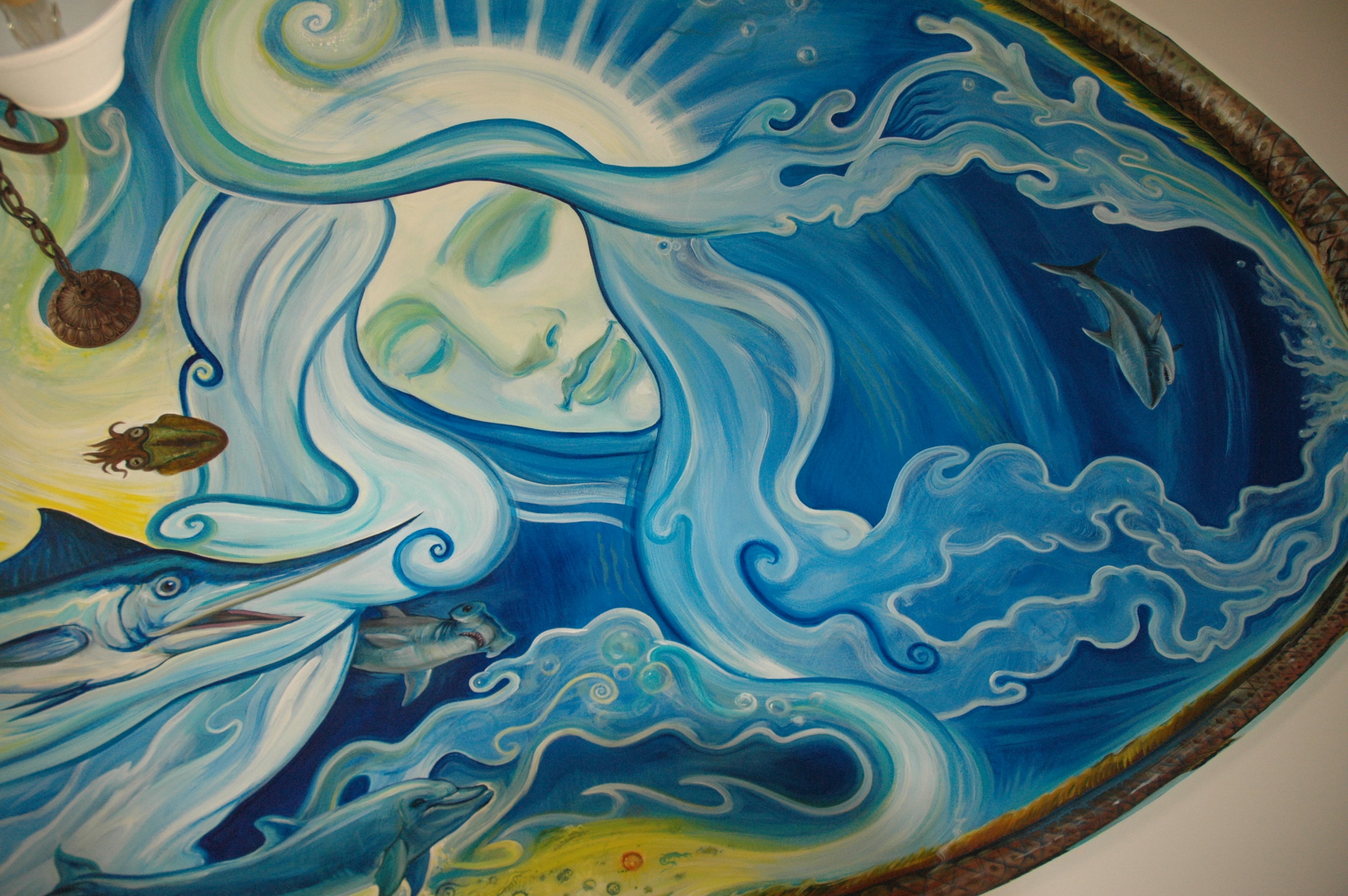 Private Commission Sea Kingdom Dining Room Mural#3.JPG