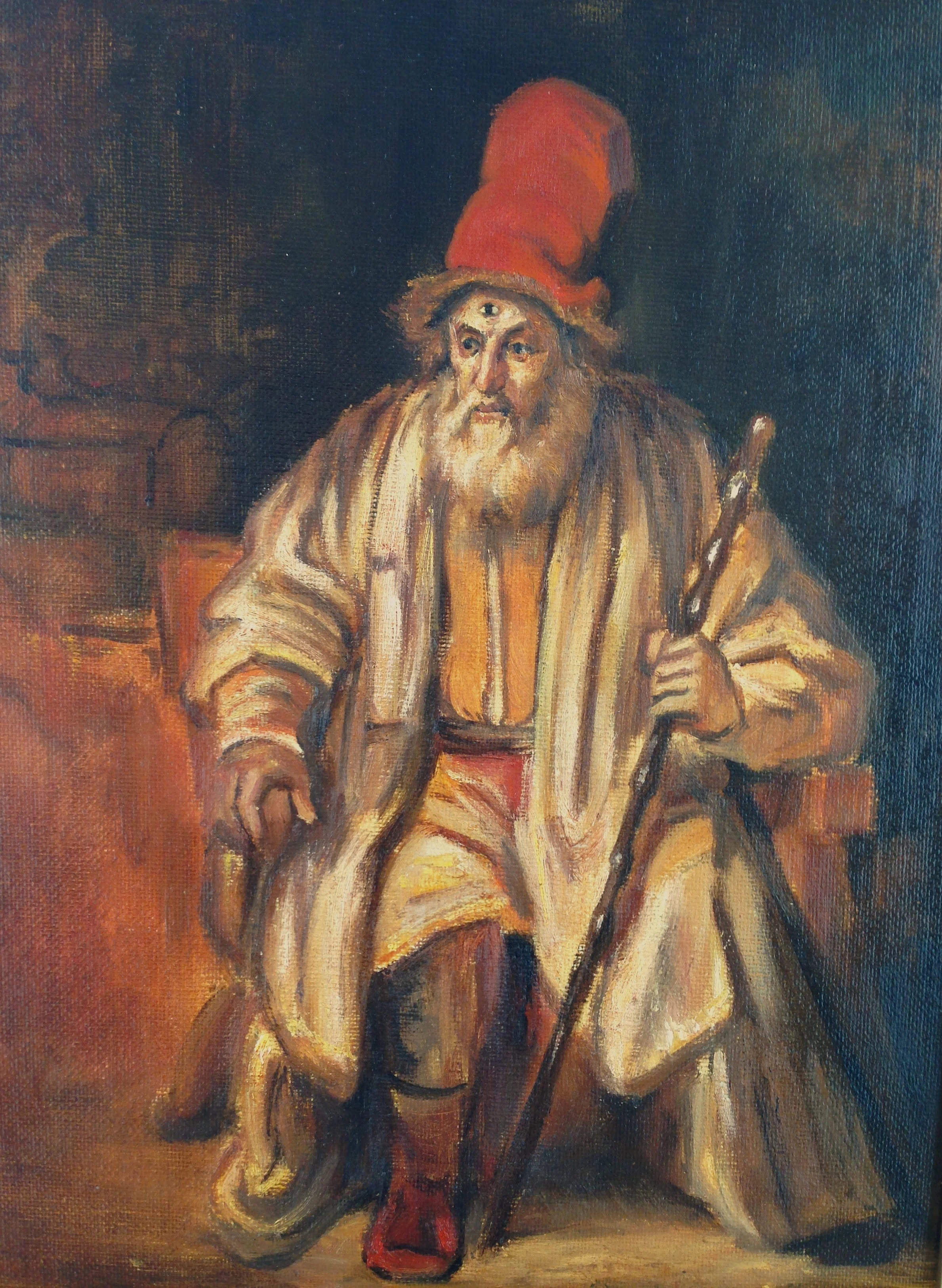 OLD MAN IN AN ARMCHAIR (THE PATRIARCH JACOB)