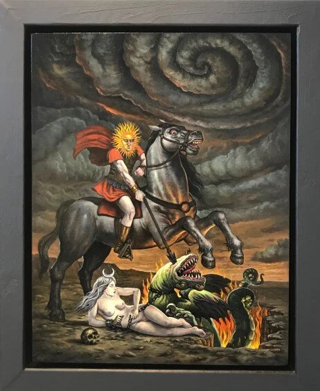 THE SUN, THE MOON AND THE DRAGON