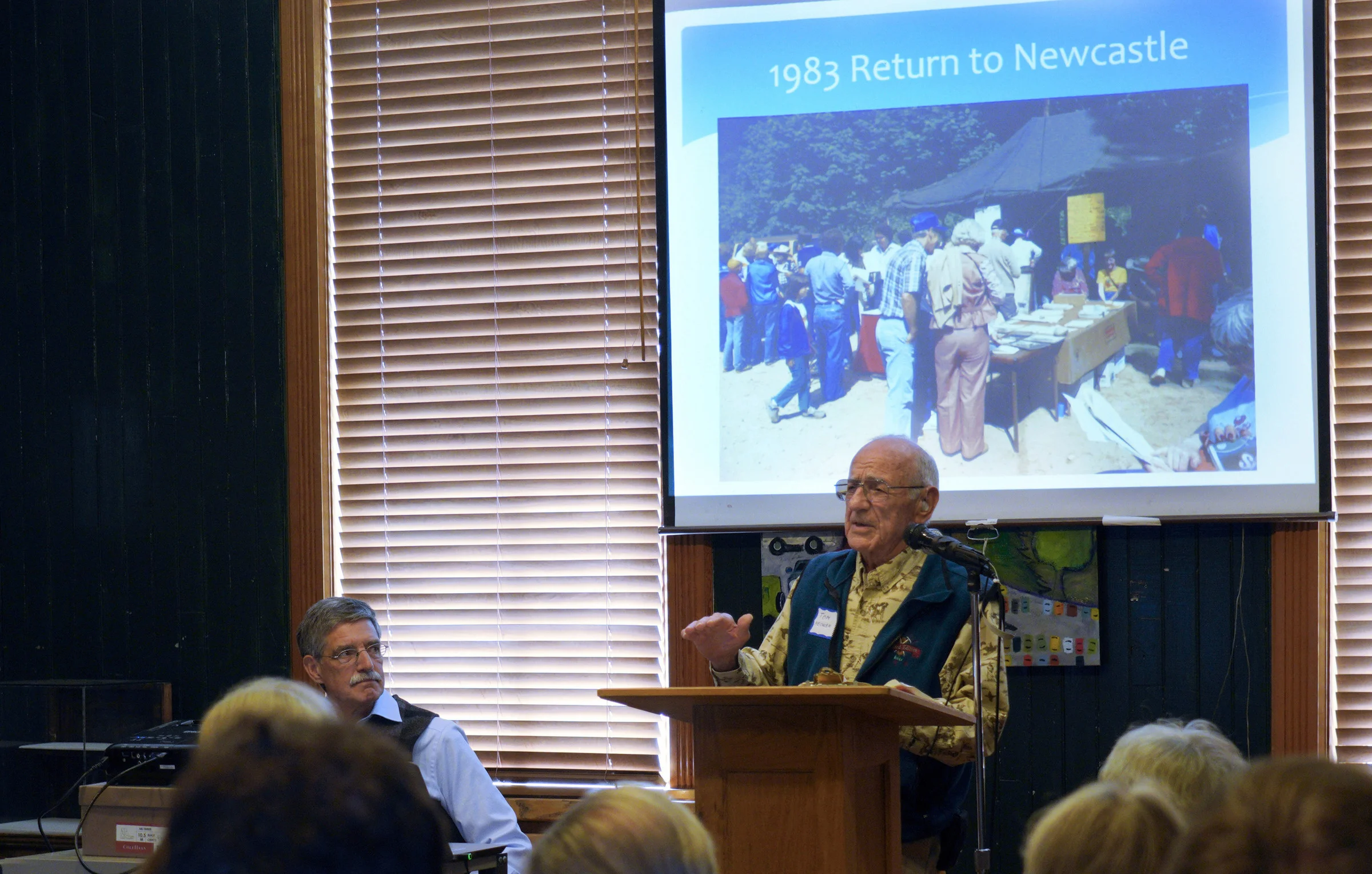 Tom Mechler presents the early days of the club.