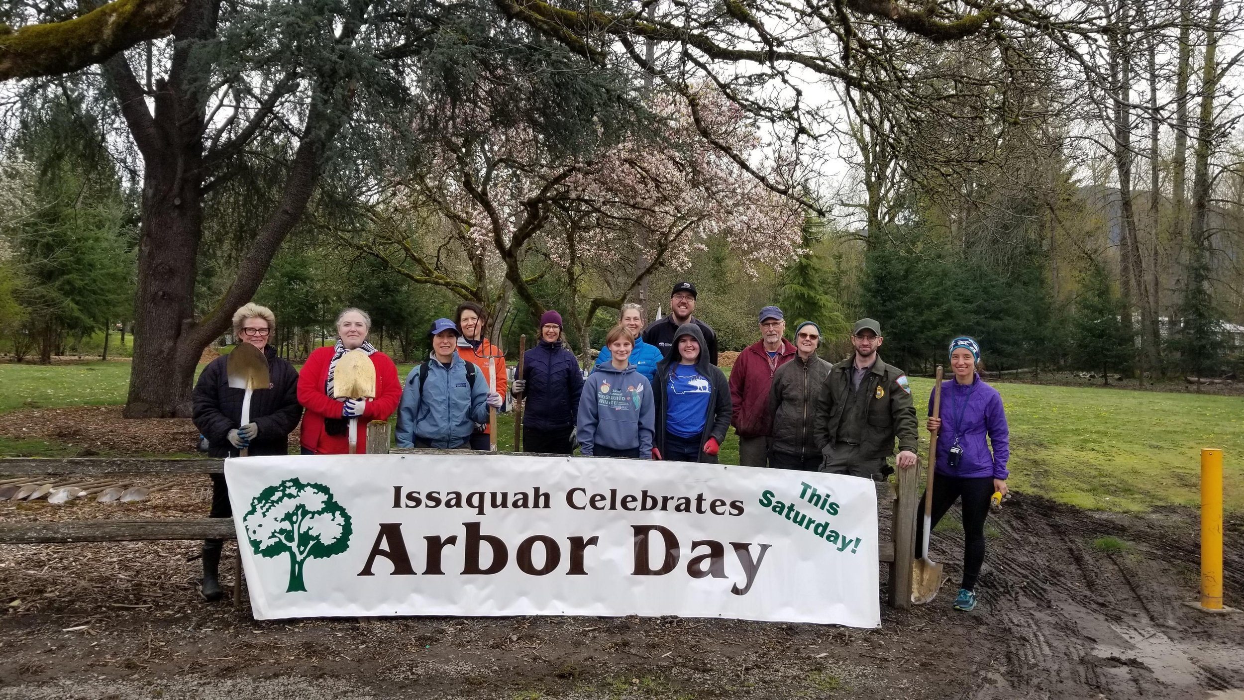 Arbor Day at Berntsen Park