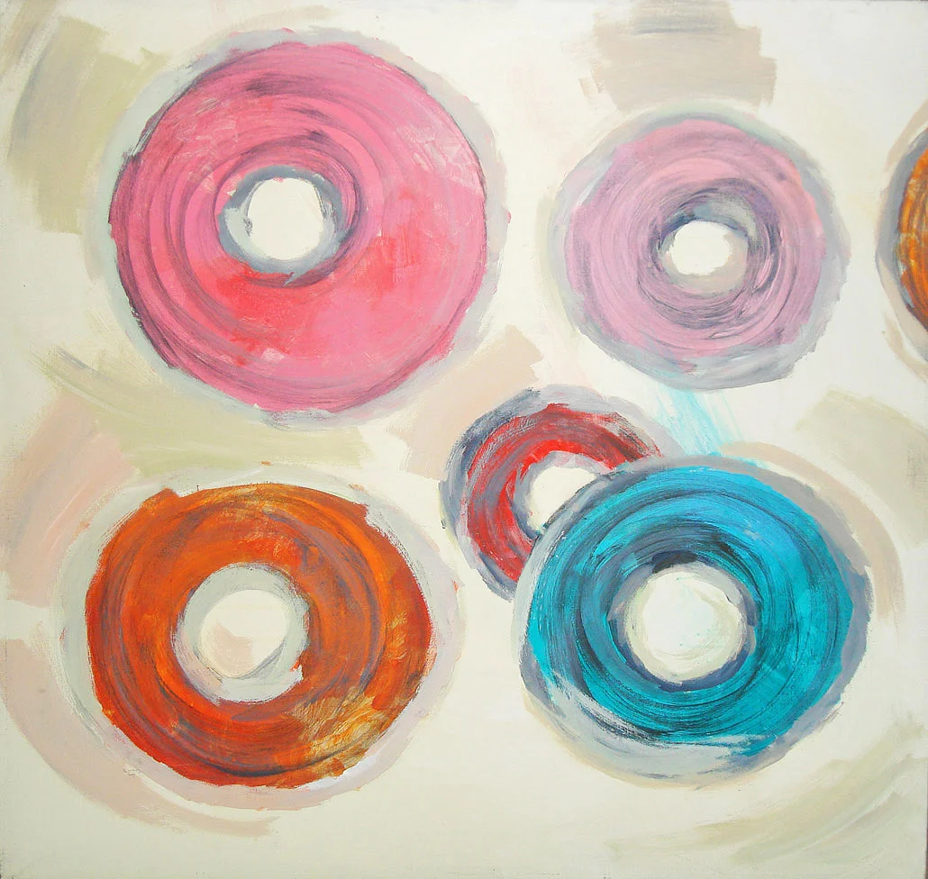 GALAXY DISKS. PINK.