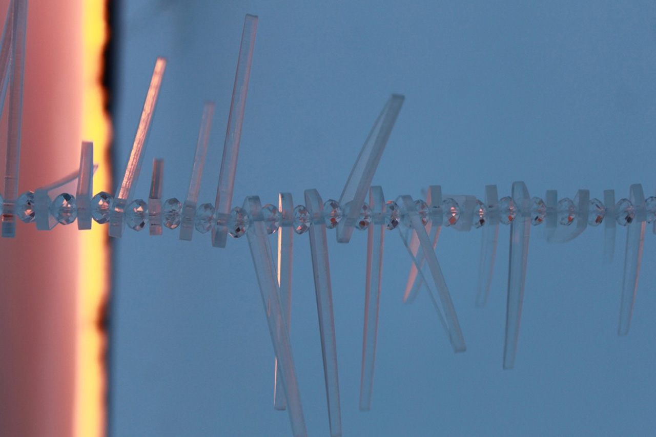  Olga Feshina   Icicles. Frosty Morning.  2011  object: plex, glass; photo     