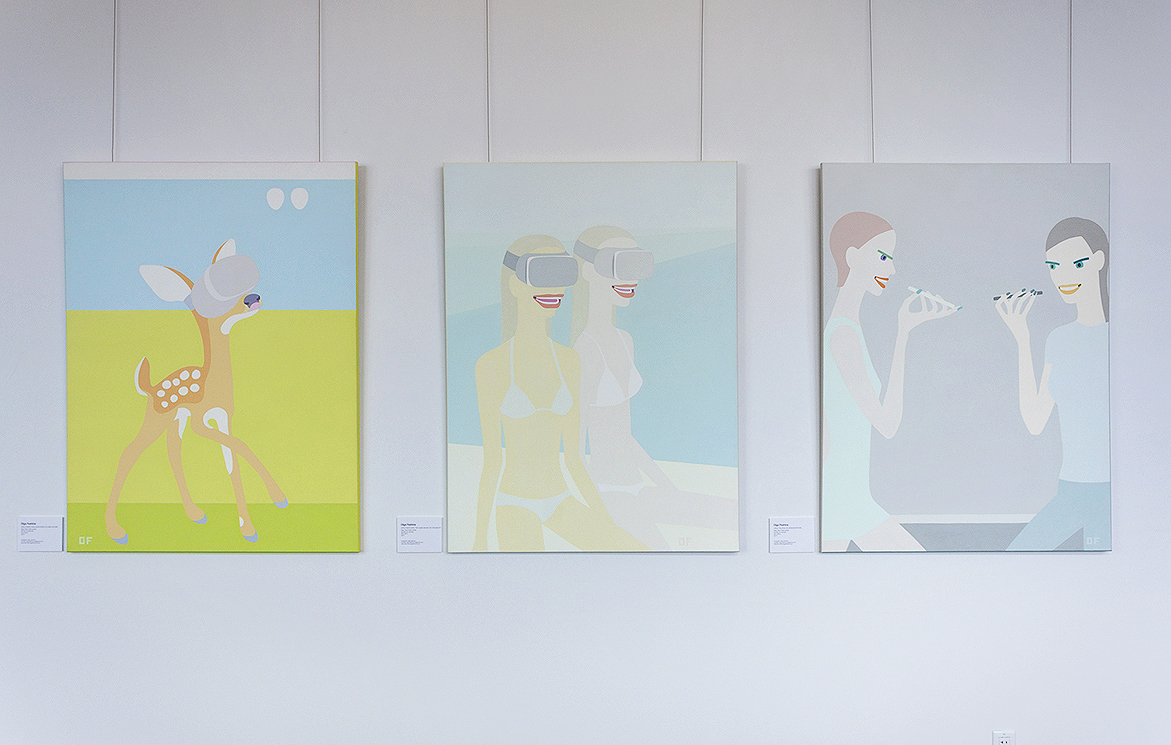 Exhibition New Tech Girls by Olga Feshina