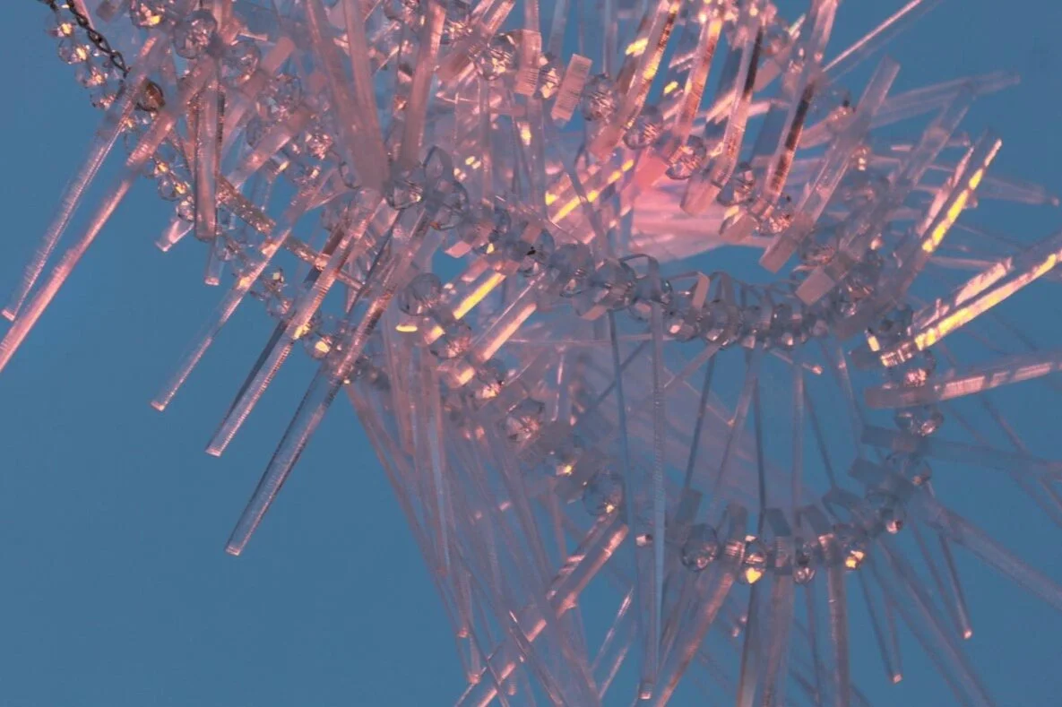  Olga Feshina   Icicles. Frosty Morning.  2011  object: plex, stone, glass; photo   