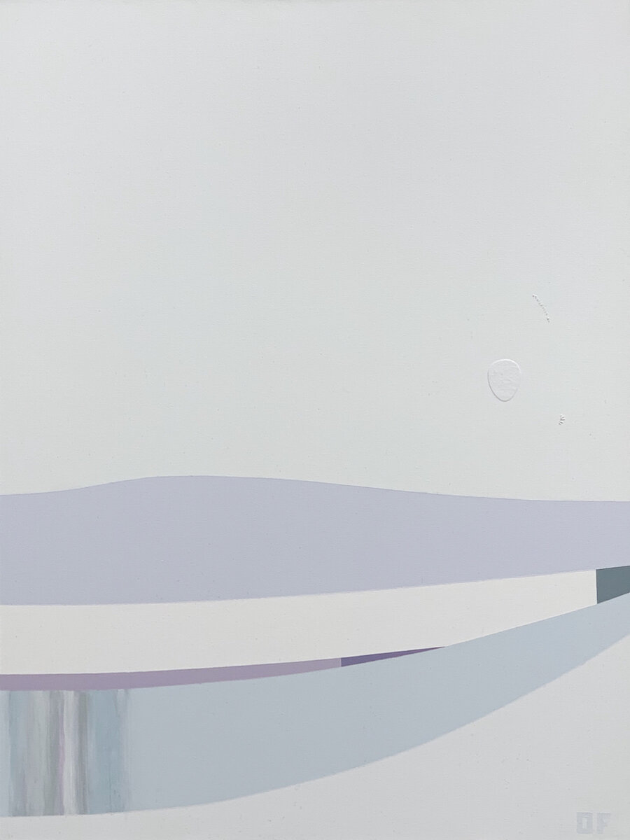  Olga Feshina, Ice Balance, 2020  acrylic on canvas,   40 x 30 inch / 101.6 x 76 cm  034-z   