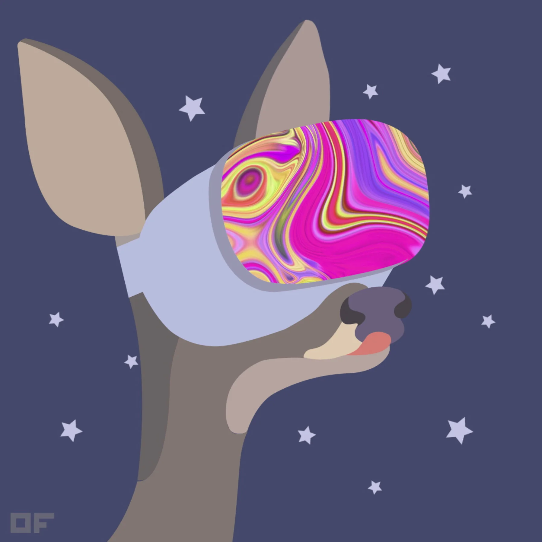  Inner Child Is Searching For Knowledge, 2021,  NFT digital graphics, video 0:08  watch/collect the video on  opensea    