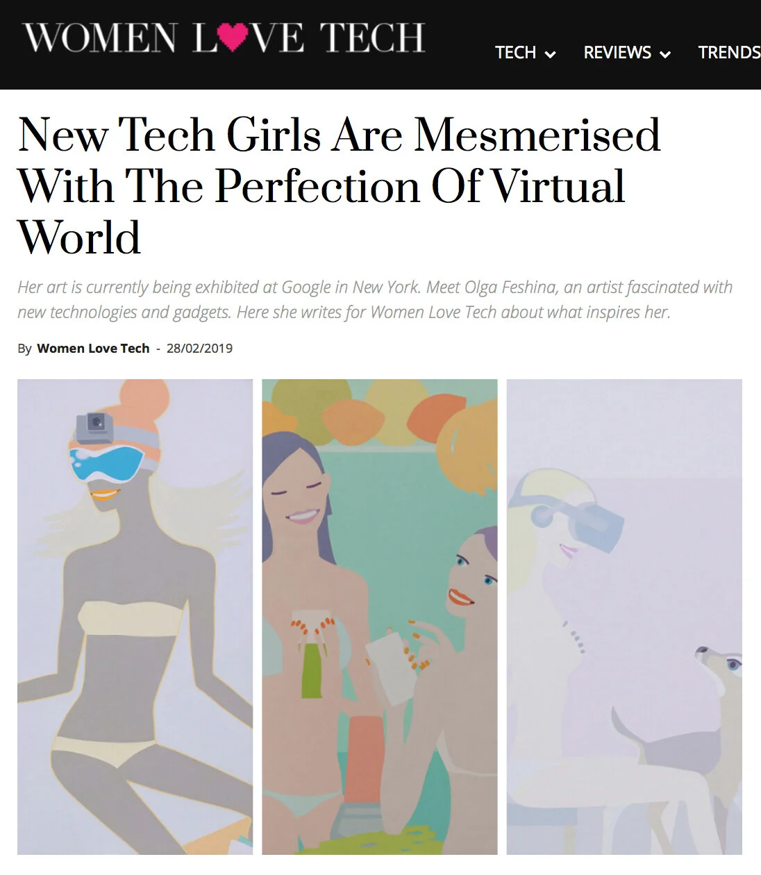 WOMEN LOVE TECH - NEW TECH GIRLS ARE MESMERISED WITH THE PERFECTION OF VIRTUAL WORLD&nbsp;