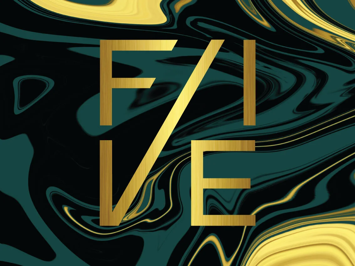 FIVE Letter Logo