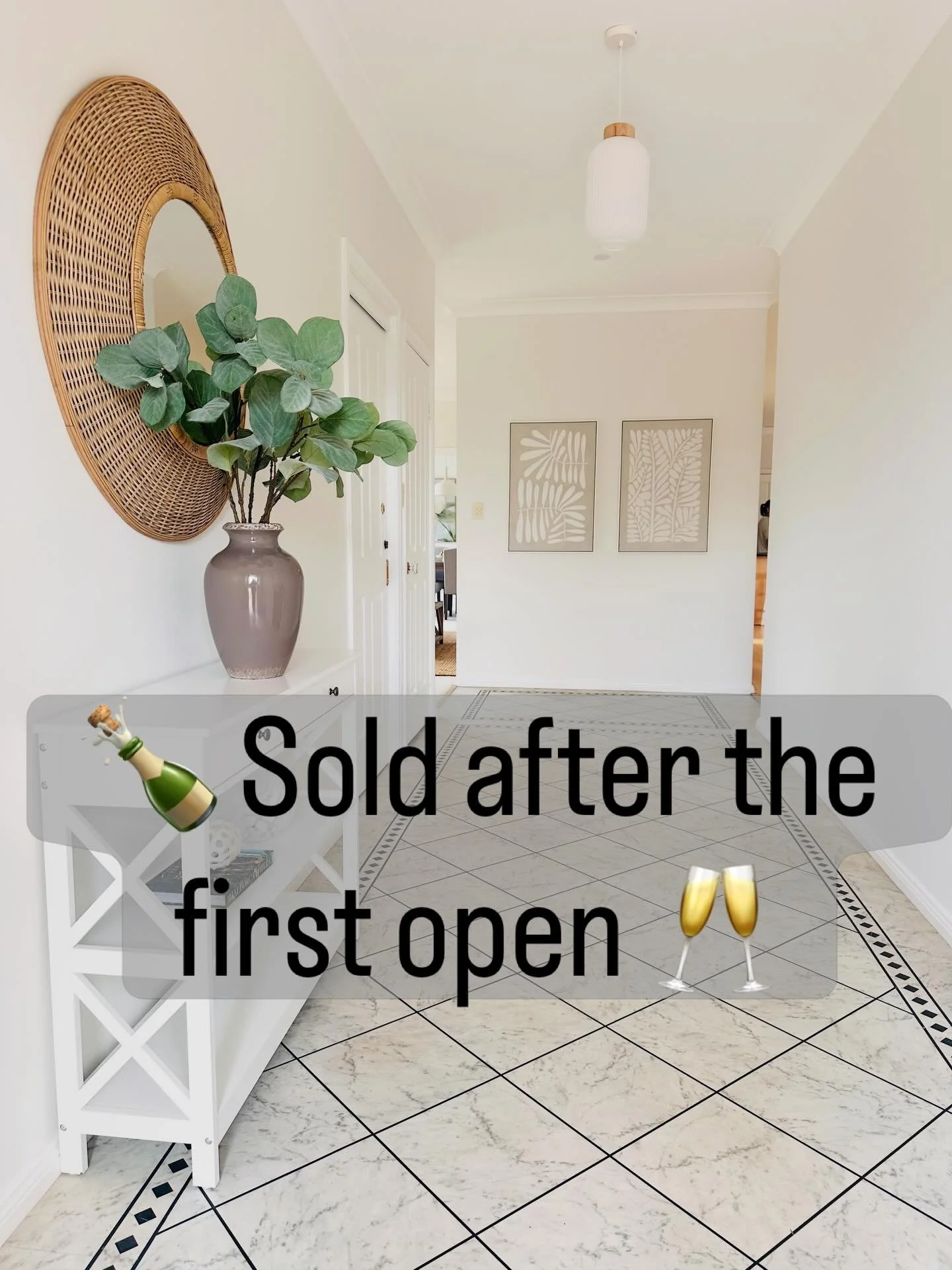 SOLD AFTER THE FIRST OPEN&hellip;..