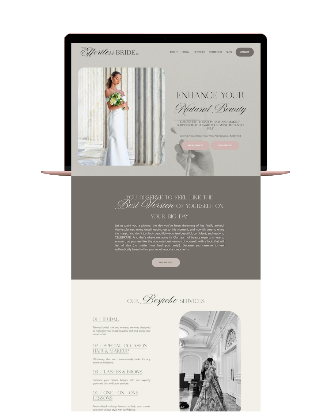 The Effortless Bride website