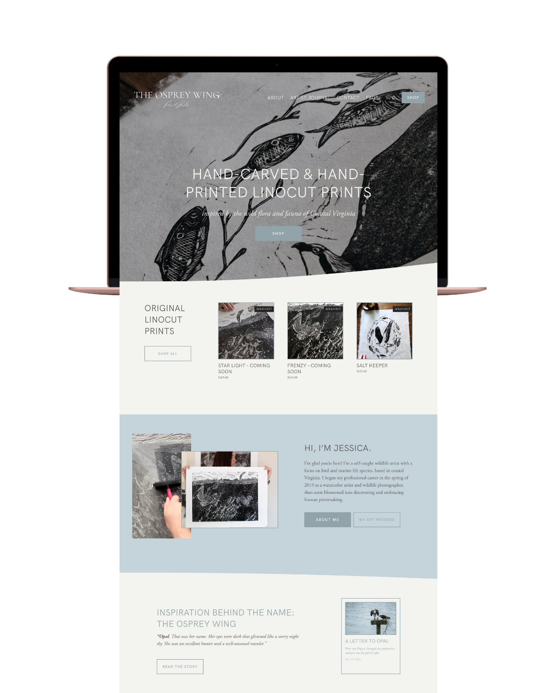 The Osprey Wing website