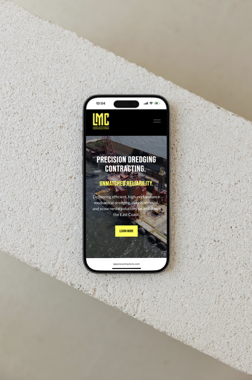 Building Trust & Simplicity: Lake Michigan Contractors Website Launch
