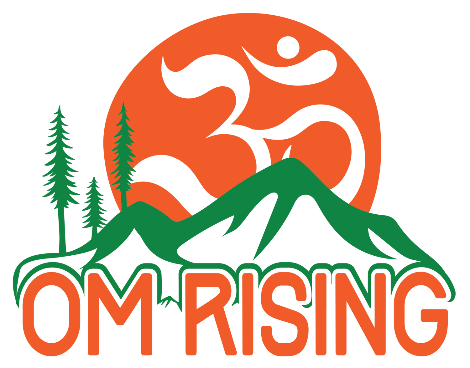 Om Rising Logo