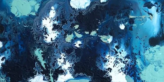 Spacial Bliss - 12" x 24" 