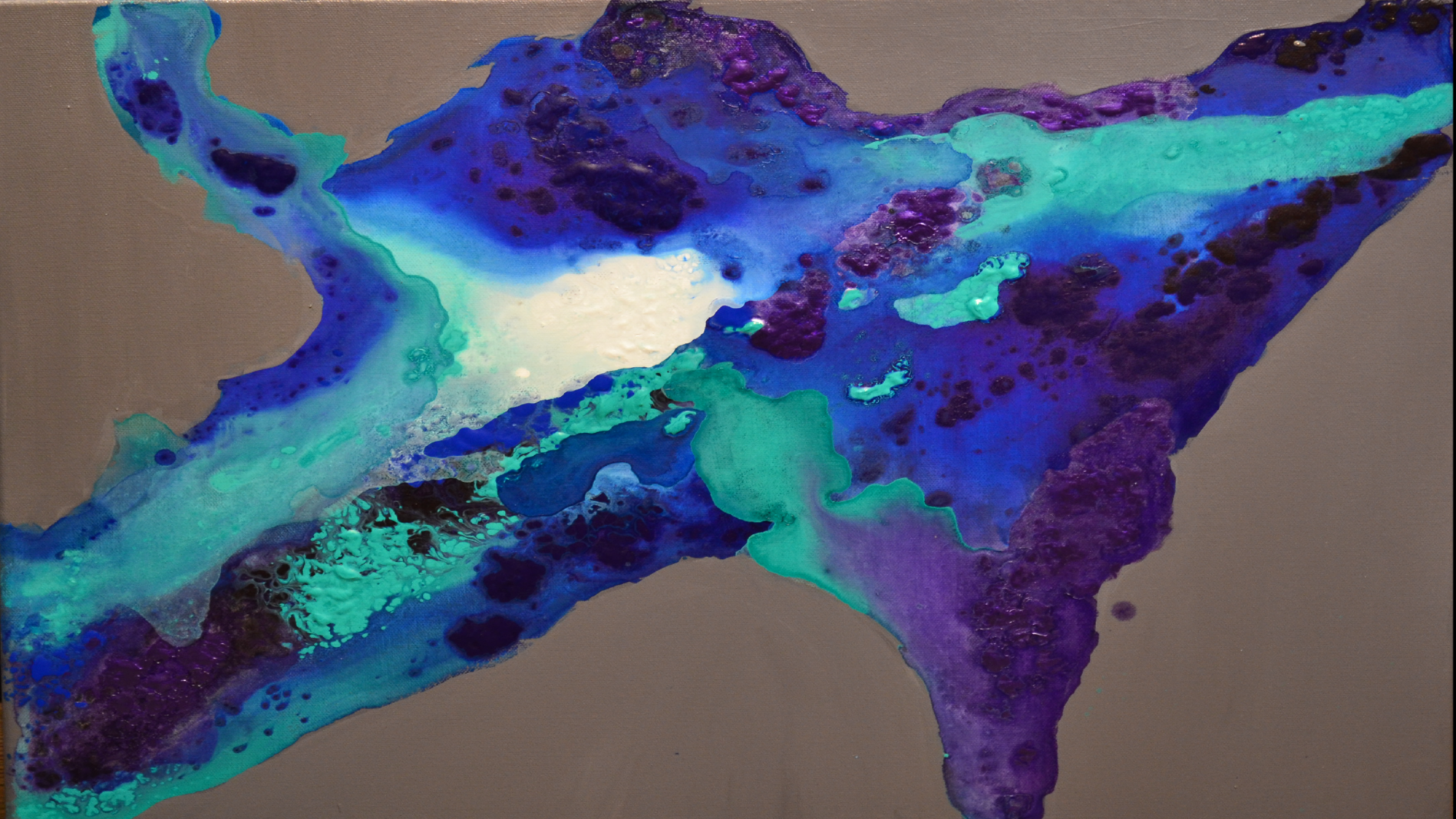 The Metallic - 24" x 18"