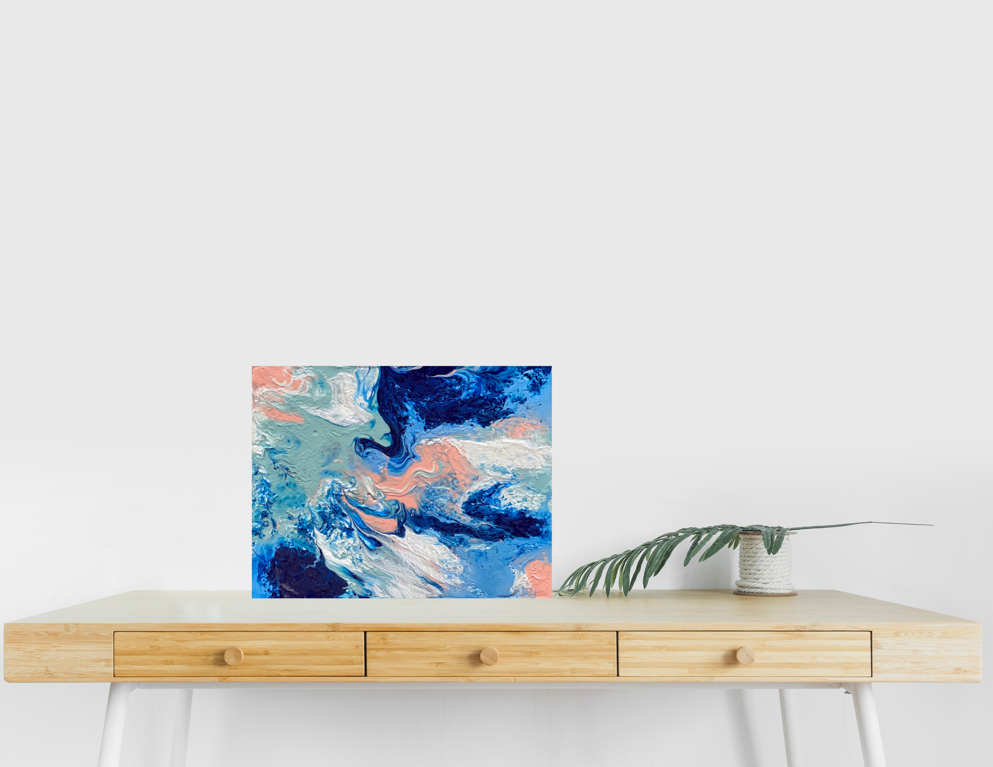 Coral Waves - 8'x10' - [50% of proceeds go to COVID19]