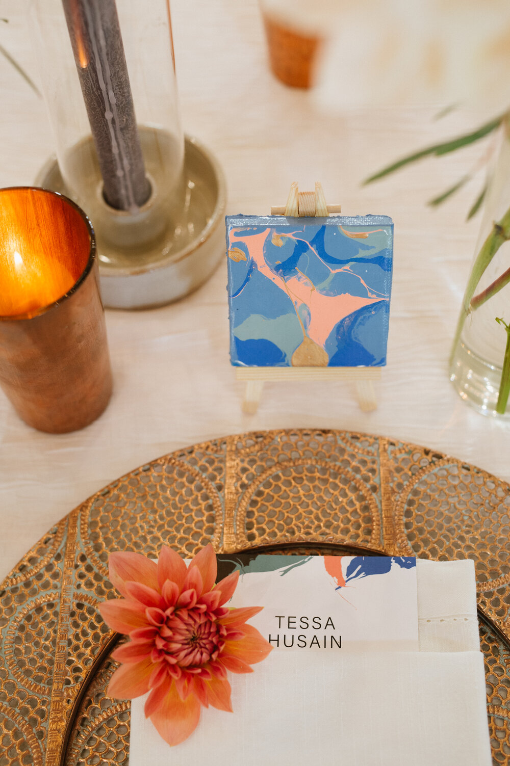 Table Top Canvas with Easel - Made-To-Order — TESSA MARIE STUDIO