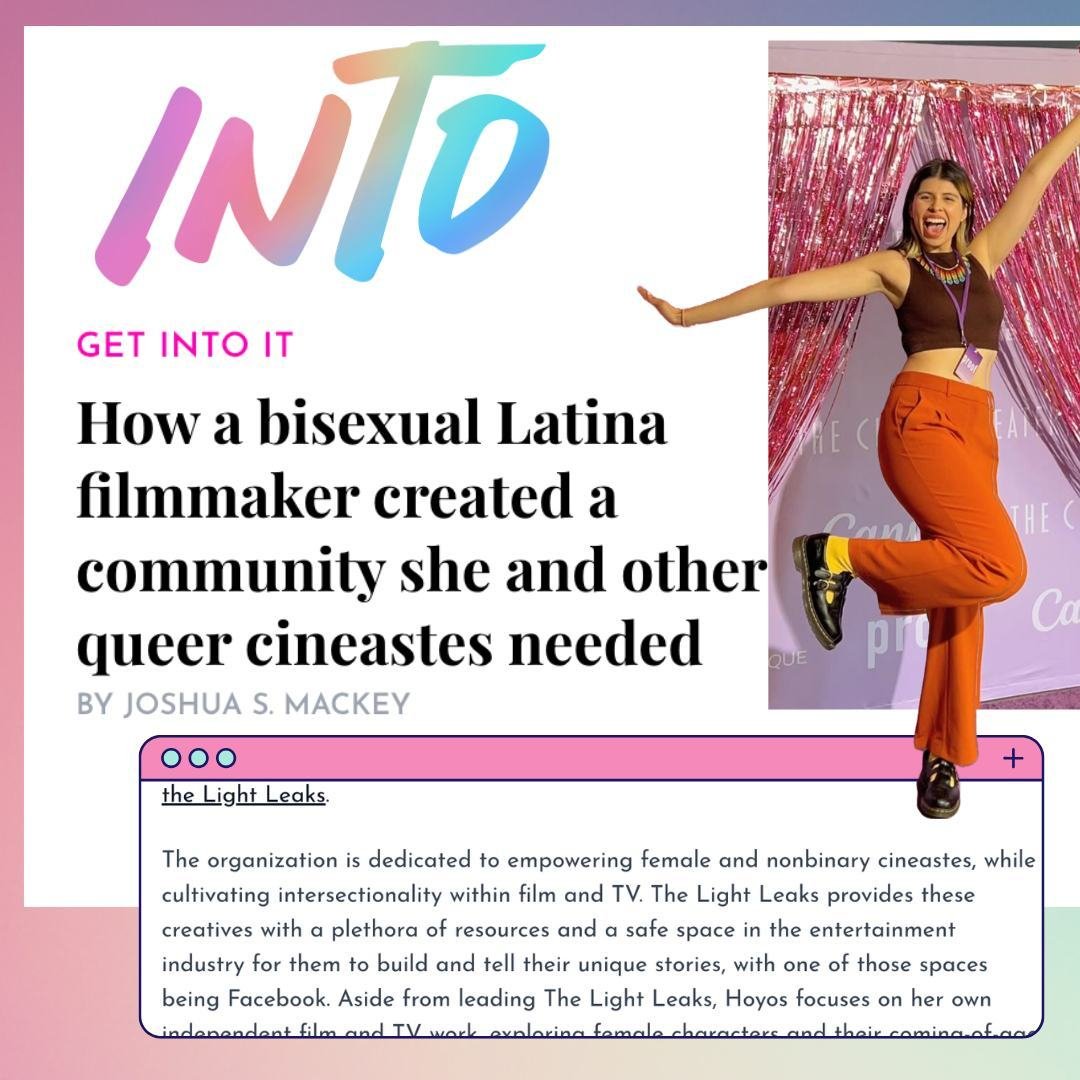 🗣️🗣️&quot;By the time I was in college, I had already faced some sexist moments that left an impression on me and I was feeling disconnected from my classmates because I was one of few women and few Latinos in my film courses. ⁠
⁠
Though I went onl