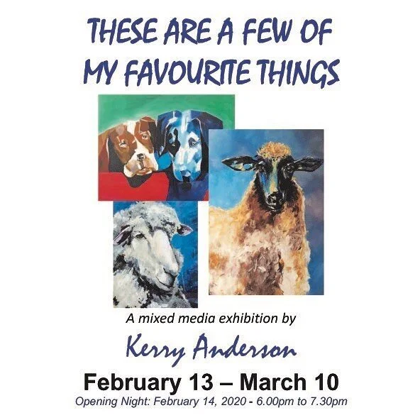 "These Are a Few of My Favourite Things" Exhibition at the Yarram Courthouse Gallery