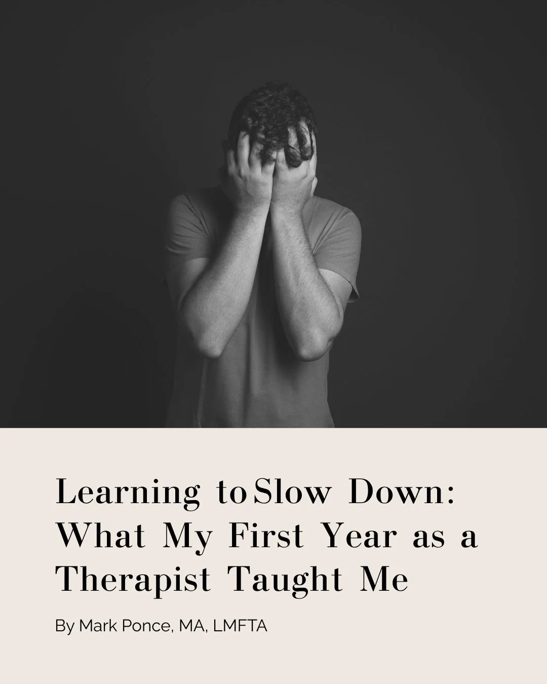My first year as a therapist has taught me far more about slowing down than having answers.

I came into this work wanting to be the kind of support I didn&rsquo;t grow up with&mdash;especially as someone from a community where emotions were often so